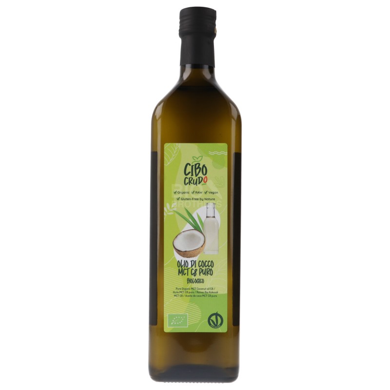 OLIO VERG. DI COCCO MCT C8 BIO 1LT CIBOCRUDO