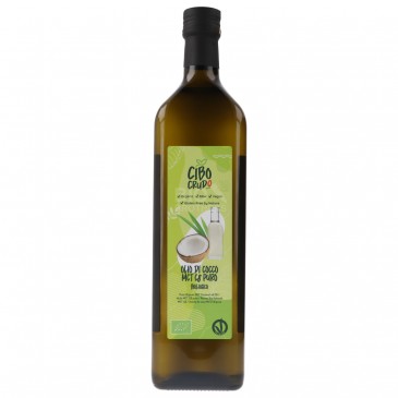 OLIO VERG. DI COCCO MCT C8 BIO 1LT CIBOCRUDO