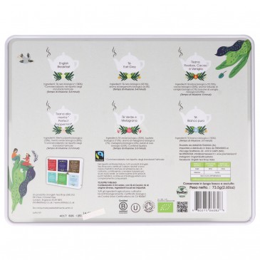 TEA BOX PREMIUM.COLLEC.AZZUR.36FILTR.BIO ETS