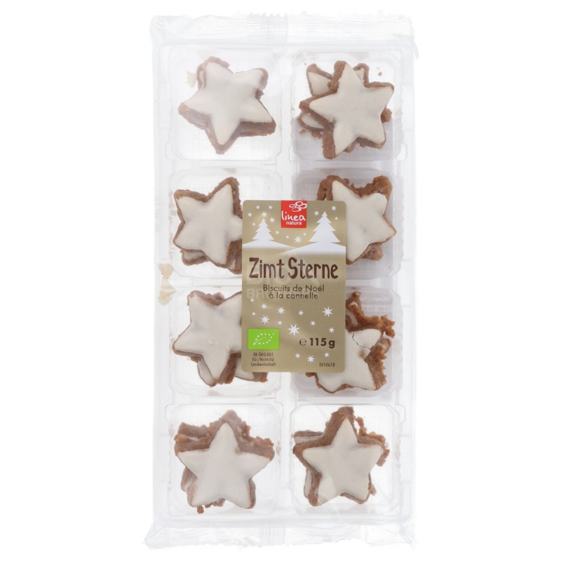 STELLINE ALLA CANNELLA BISCOTT.BIO 115G