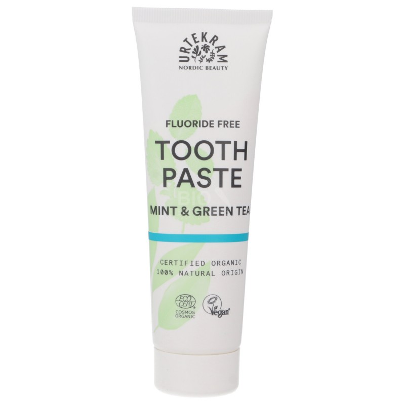 CREMA DENTRIFRIC. MENTA&THE VERDE 75ML URTEKRAM