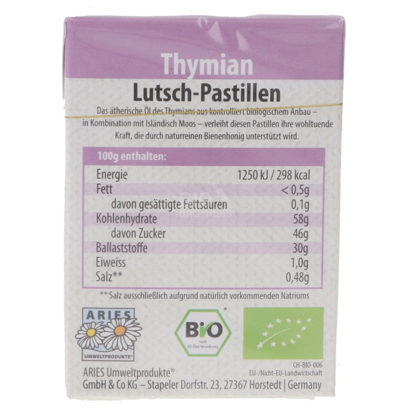 PASTIGLIE GOMMOSE TIMO BIO 30G ARIES