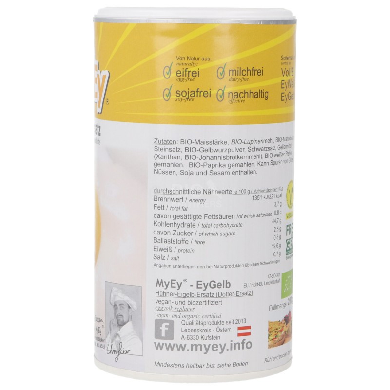 ALTERANTIVA AL GIALLO VEGAN BIO 200G MYEGG