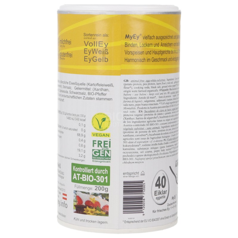ALTERNATIVA AL BIANCO VEGAN BIO 200G MYEGG