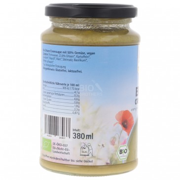 ZUPPA PISELLI CREMOSA VEGAN BIO VASO 380ML OKOLAND