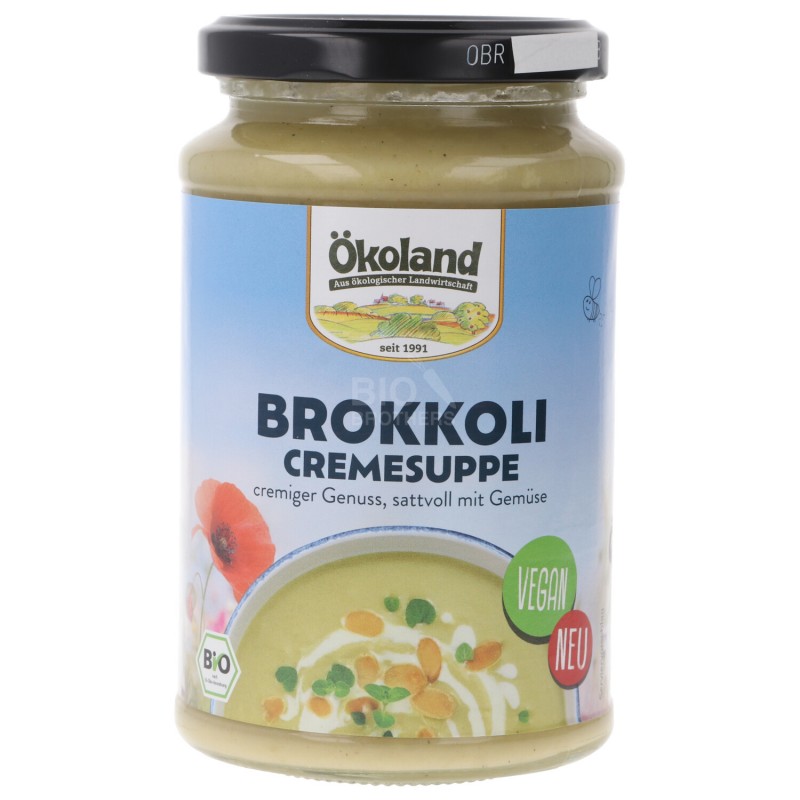 Zuppa Vellutata ai Broccoli Biologica in vaso