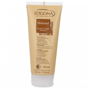 CREMA DET. PATCHOULI 200ML LOGONA