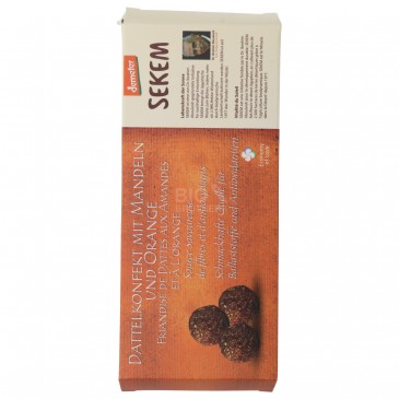 CONFETTI DATTERI & MANDORLE BIO 120G SEKEM