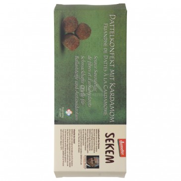 CONFETTI DATTERI & CARDAMOMO BIO 120G SEKEM