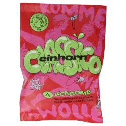 Preservativi Vegan Einhorn Classico in lattice naturale 7pz