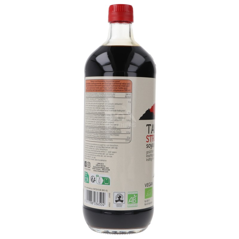 TAMARI BIO XXL SALSA SOIA FORTE S/GLUT. 1LT LIMA