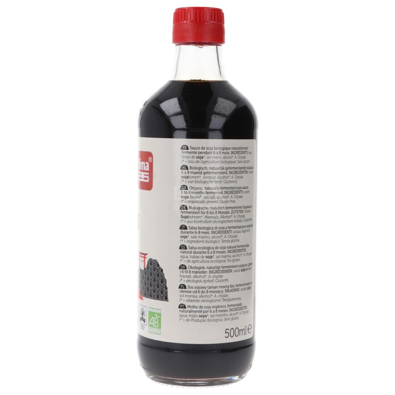 TAMARI BIO SALSA SOIA FORTE S/GLUT. 500ML LIMA 