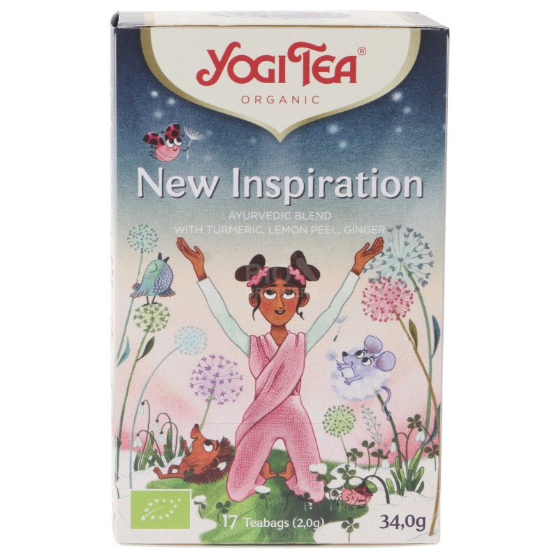 NEW INSPIRATION INFUS.BIO AYURV.FILTR. 34G YOGI