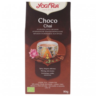 CHOCO CHAI BIO SACCHETTO 90G YOGI TEA