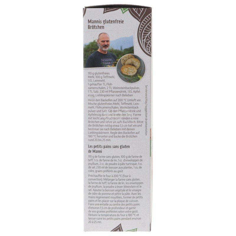 FARINA DI TEFF BIOLOGICA 450G GOVINDA