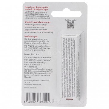 BALSAMO PER LE LABBRA PROTECT & REPAIR BIO VEGAN 4.5G LAVERA