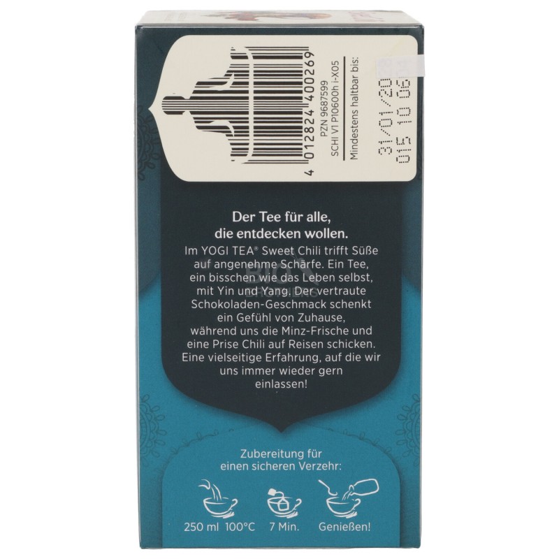 Chili Dolce, infuso ayurvedico con peperoncino