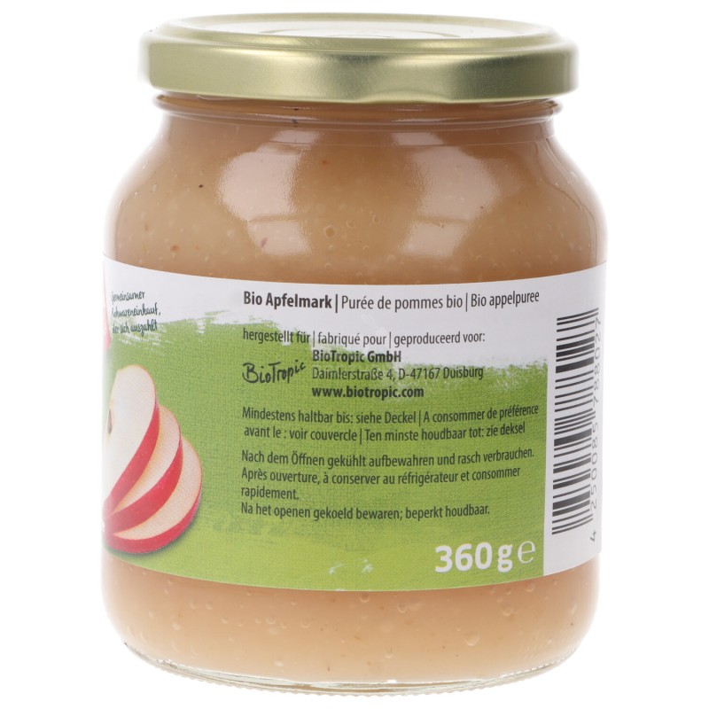 Purea di Mela Biologica non dolcificata in vaso piccolo