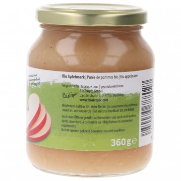 Purea di Mela Biologica non dolcificata in vaso piccolo