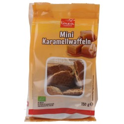MINI WAFFLE CARAMELLO BIO 150G LINEA NAT