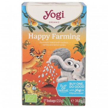HAPPY FARMING INFUSO AYURVEDICO FILTRI BIOLOGICO 34G YOGI