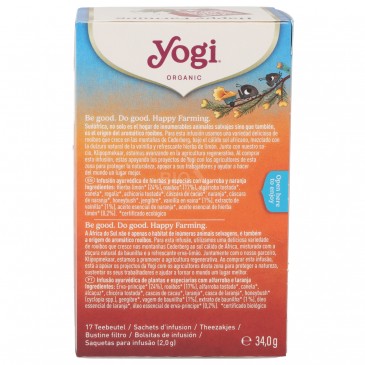 HAPPY FARMING INFUSO AYURVEDICO FILTRI BIOLOGICO 34G YOGI