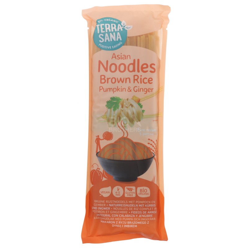 NOODLES RISO ZUCCA ZENZERO BIO 250G TERRA