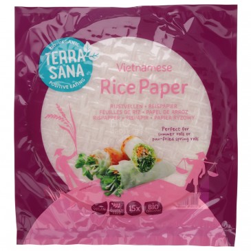 SFOGLIE DI RISO PER INVOLTINI BIO 150G TERRASANA