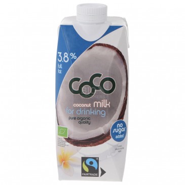 LATTE DI COCCO DA BERE 3.8% BIO FAIR 500ML DR.MA.