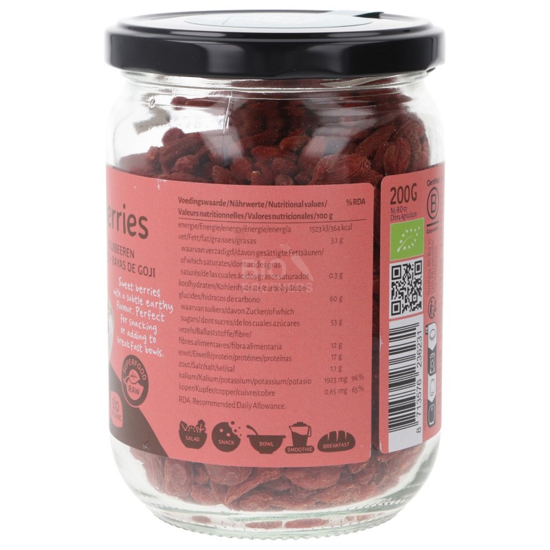 BACCHE DI GOJI BIO 200G TERRASANA