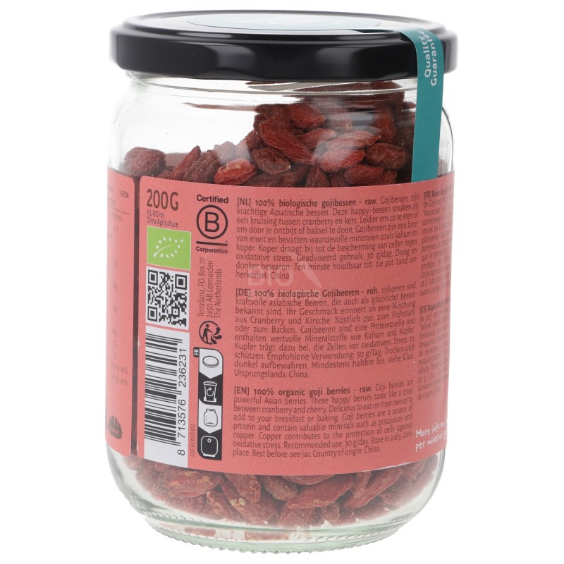 BACCHE DI GOJI BIO 200G TERRASANA