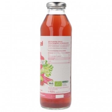 Bevanda al succo di Rabarbaro Bio
