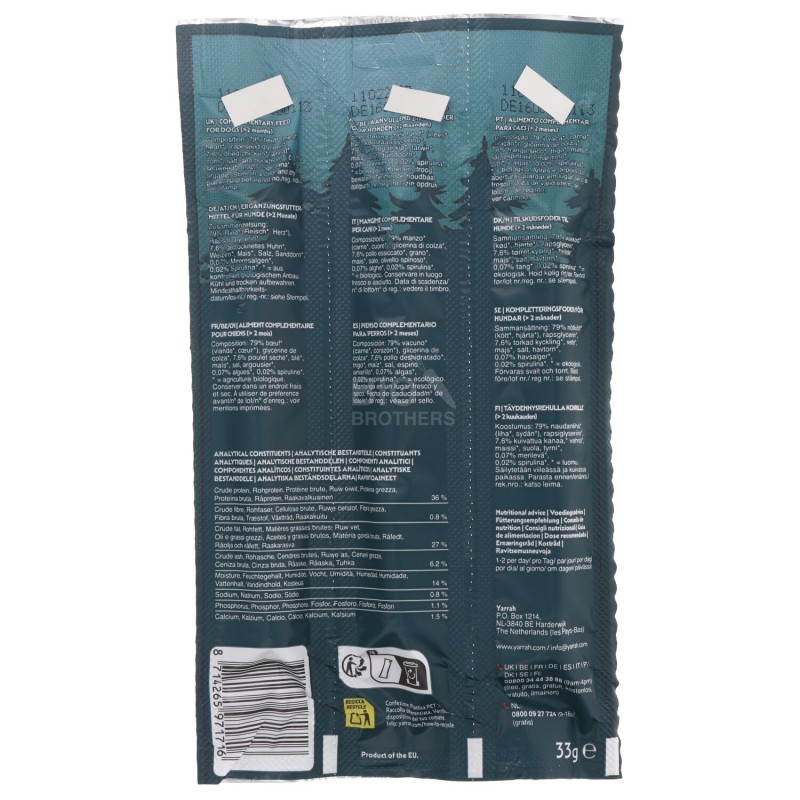 Chew Sticks bastoncini di carne secca Bio per Cane