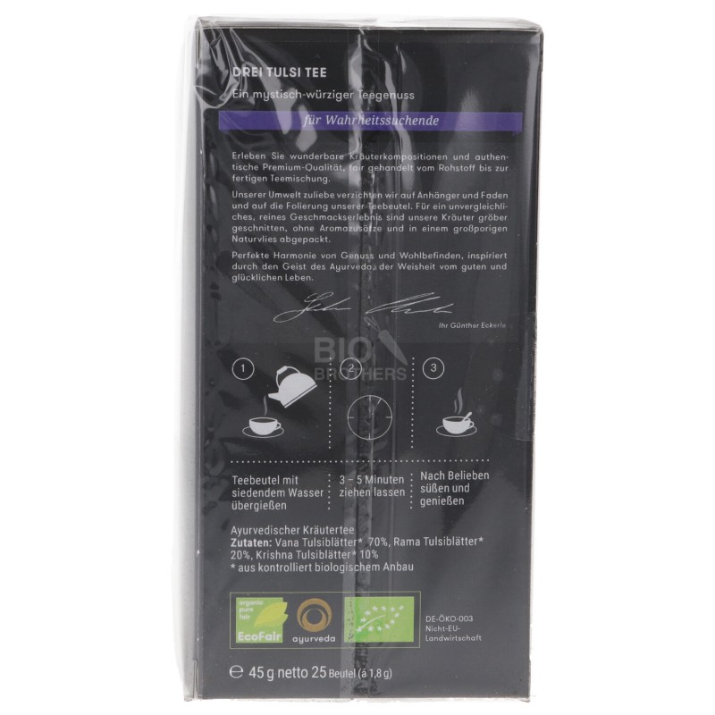TISANA 3 TULSI BIO 25 FILTRI 45G COSMO.