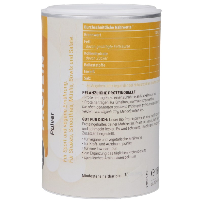 PROTEINE DELLA MANDORLA BIO 160G COSMO.