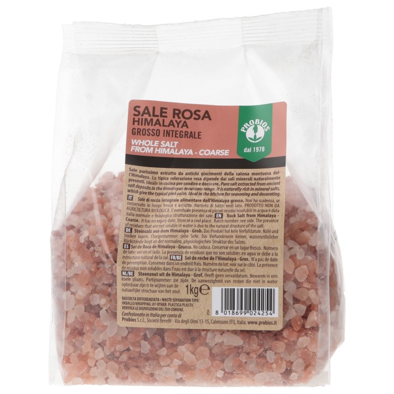 SALE ROSA HIMALAYA GROSSO 1KG PROBIOS