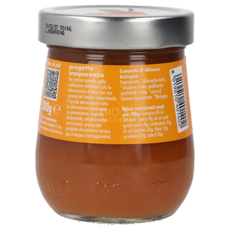 COMPOSTA ALBICOCCA BIO 300G NSI