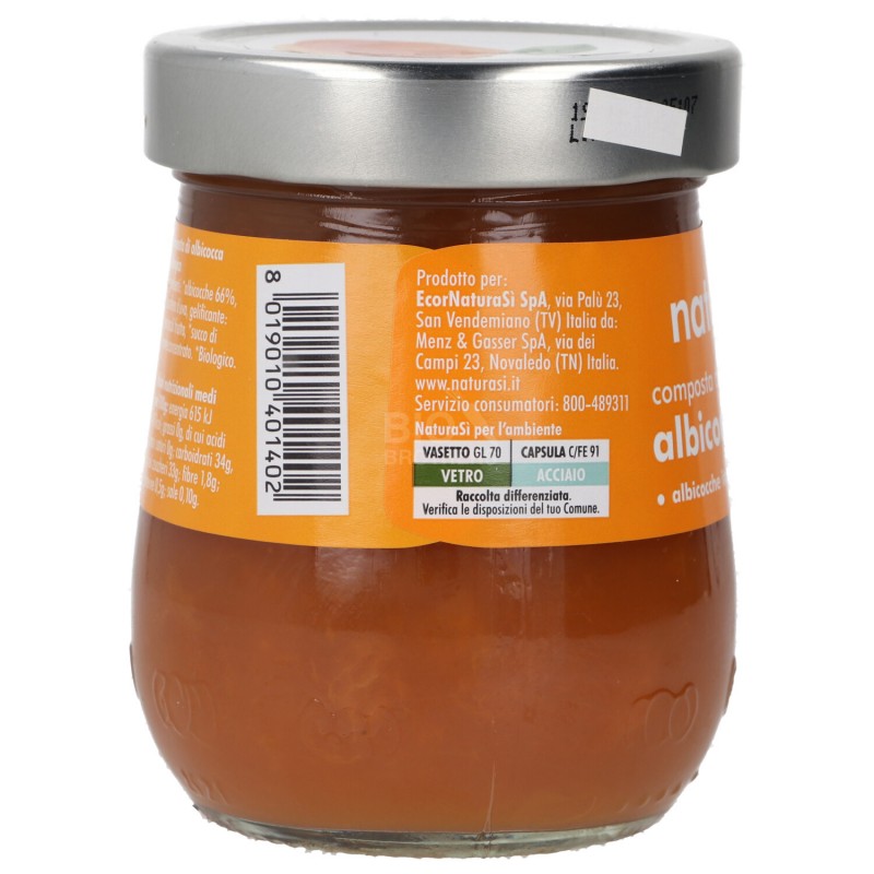 COMPOSTA ALBICOCCA BIO 300G NSI