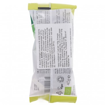 BISCOTTI MATCHA AVENA BIO 40G CLEARSPRING