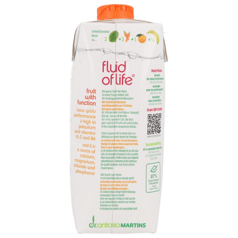 COCO SPORT PERFORMANCE BIO 500ML DR.MART.