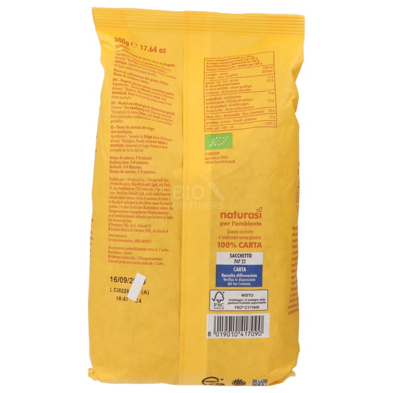 FARFALLE BIOLOGICHE 500GR NSI
