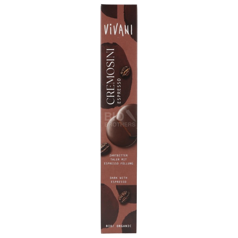 CREMOSINI CIOCCO DARK RIP.ESPRESSO BIO 100G VIVANI