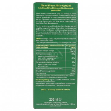 LA MIA BEVANDA ATTIVA BETULLA 200ML