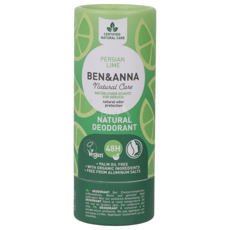 Deodorante papertube stick Persian Lime