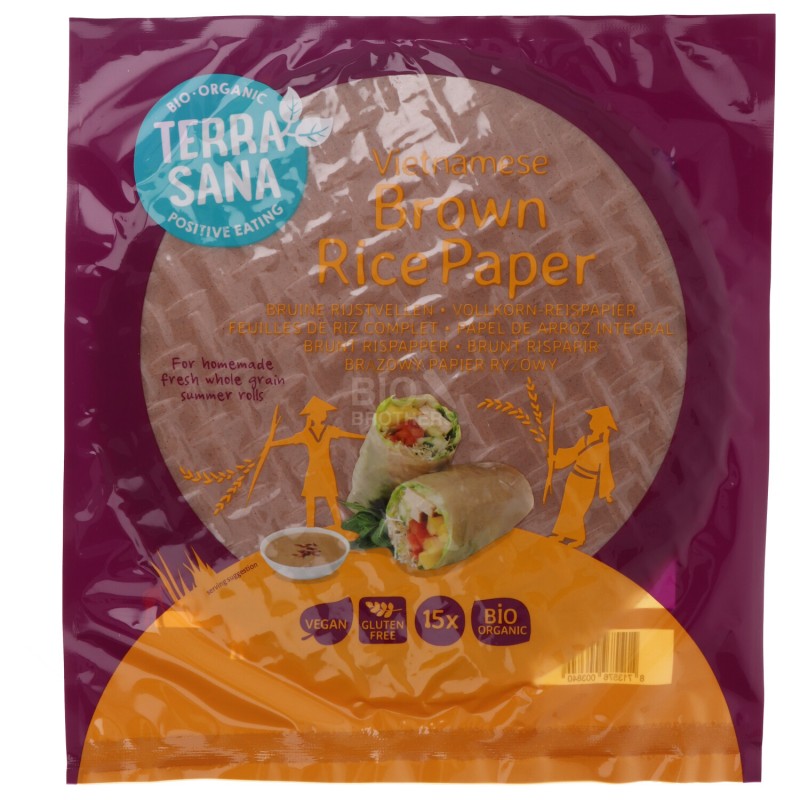 SFOGLIE DI RISO INTEG. PER INBOLTINI BIO 150G TERRA