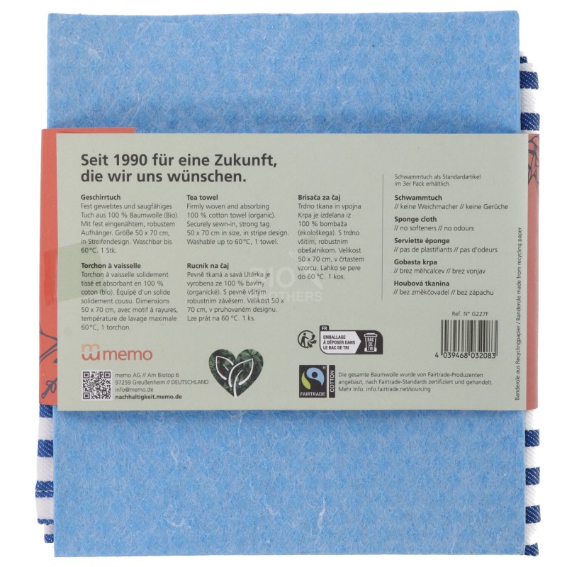 CANOVACCIO + STRACCIO CUCINA 1SET MEMO