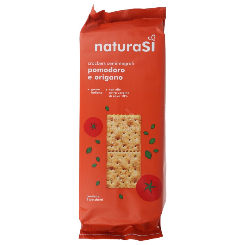 CRACKERS POMOD.&ORIGANO BIO SEMINT. 250G NSI