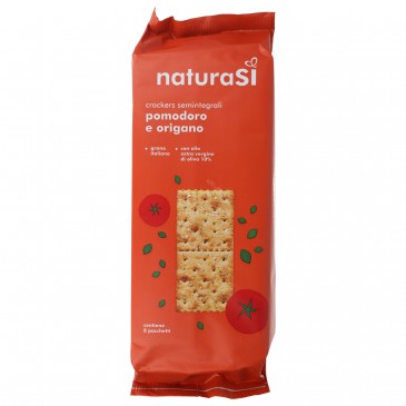 CRACKERS POMOD.&ORIGANO BIO SEMINT. 250G NSI