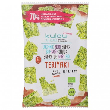 NORI SNACK TERIYAKI BIO 4G KALU