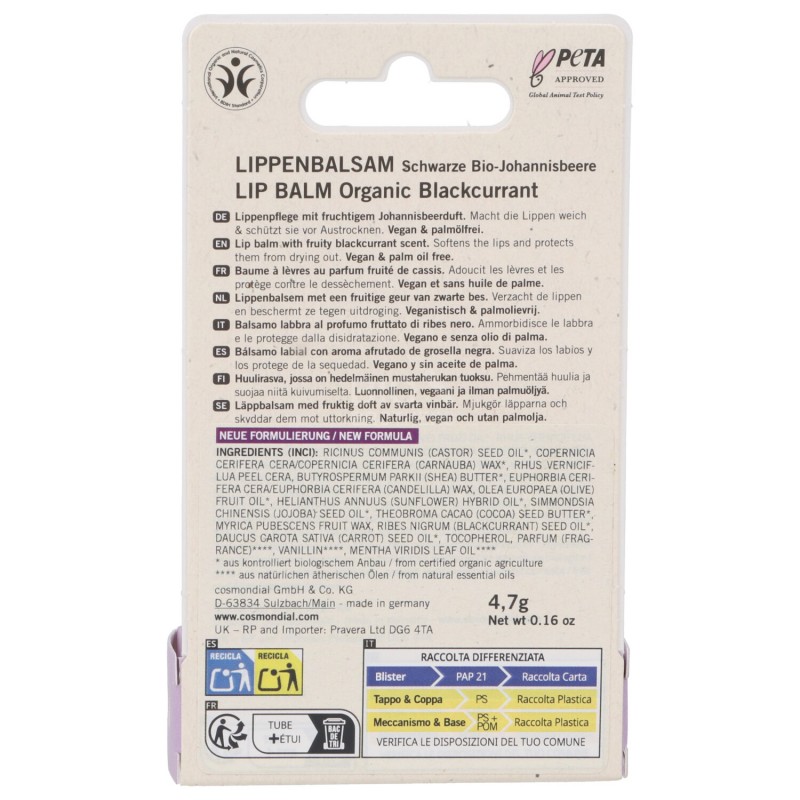 BALSAM. LABBRA RIBES 4.8G BENECOS